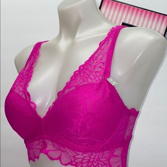🔥VICTORIA SECRET PINK SPORT BRA push-up Sz M New - Picture 4 of 5